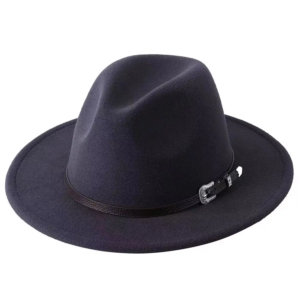 A fashionable western woolen denim hat in different colors, suitable for bachelorette parties, daily wear, adult parties