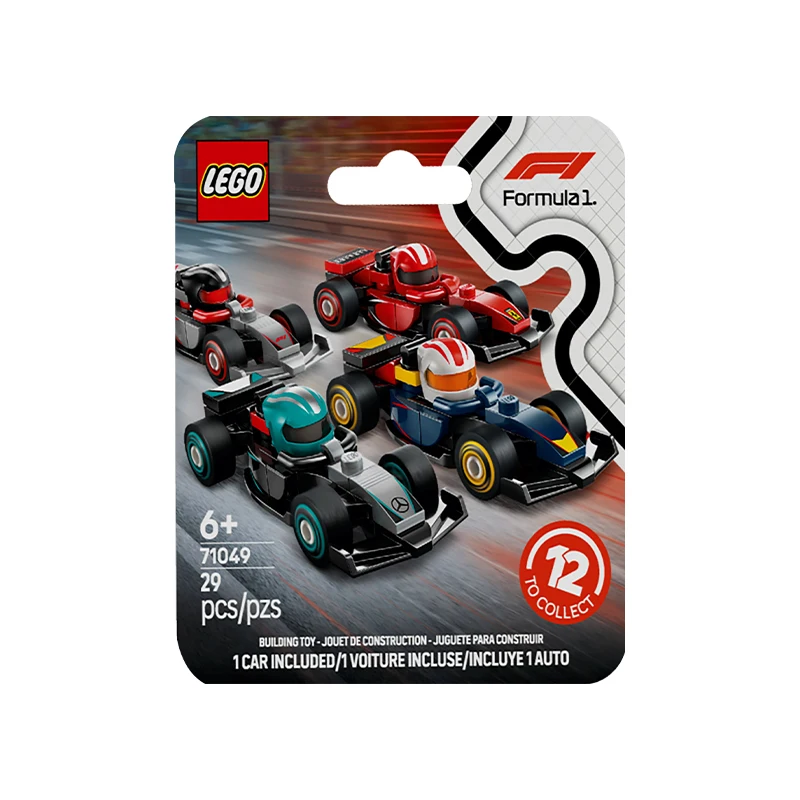 

Lego 71049 F1 Racing Car Collection Minifigure Boy Racing Toy Building Blocks Children's Day Gift Randomly Distributed