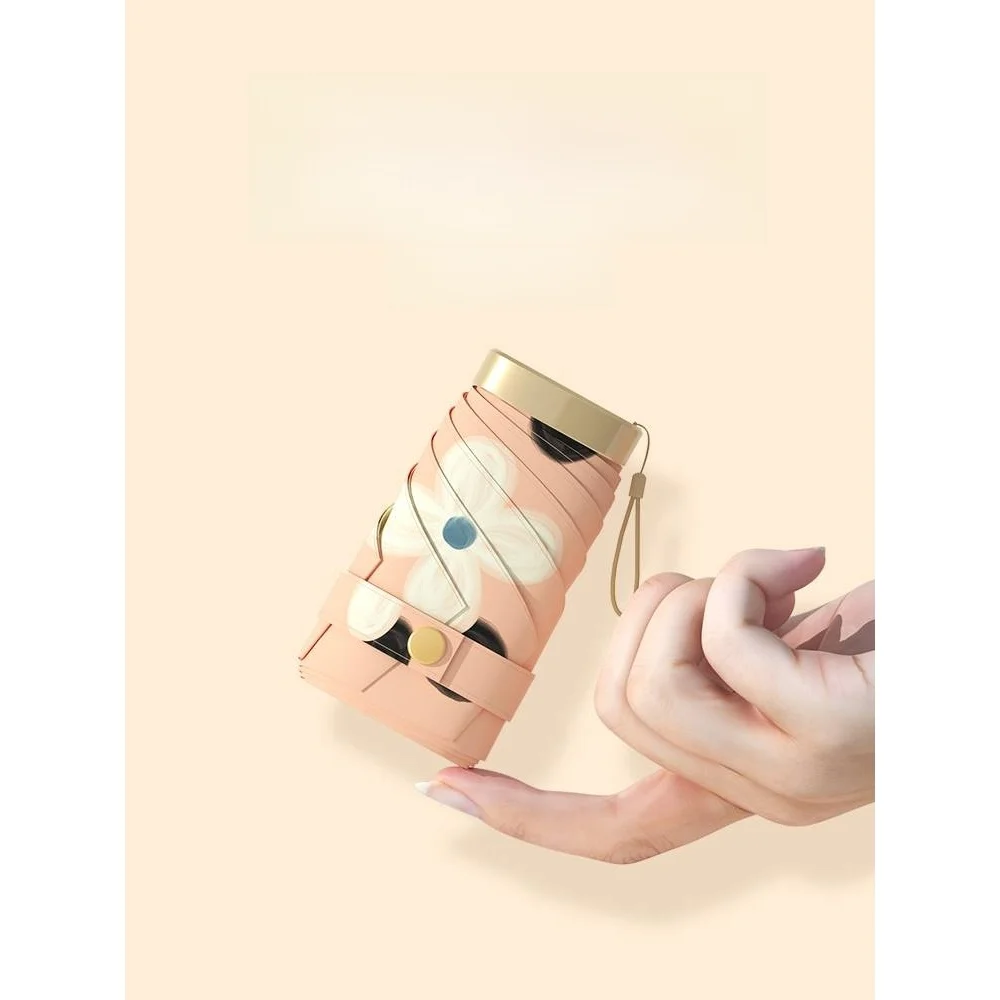 

Professional Seven Card Umbrella Solar Protection Women's UV Protection Portable Compact Sunshade Card Umbrella