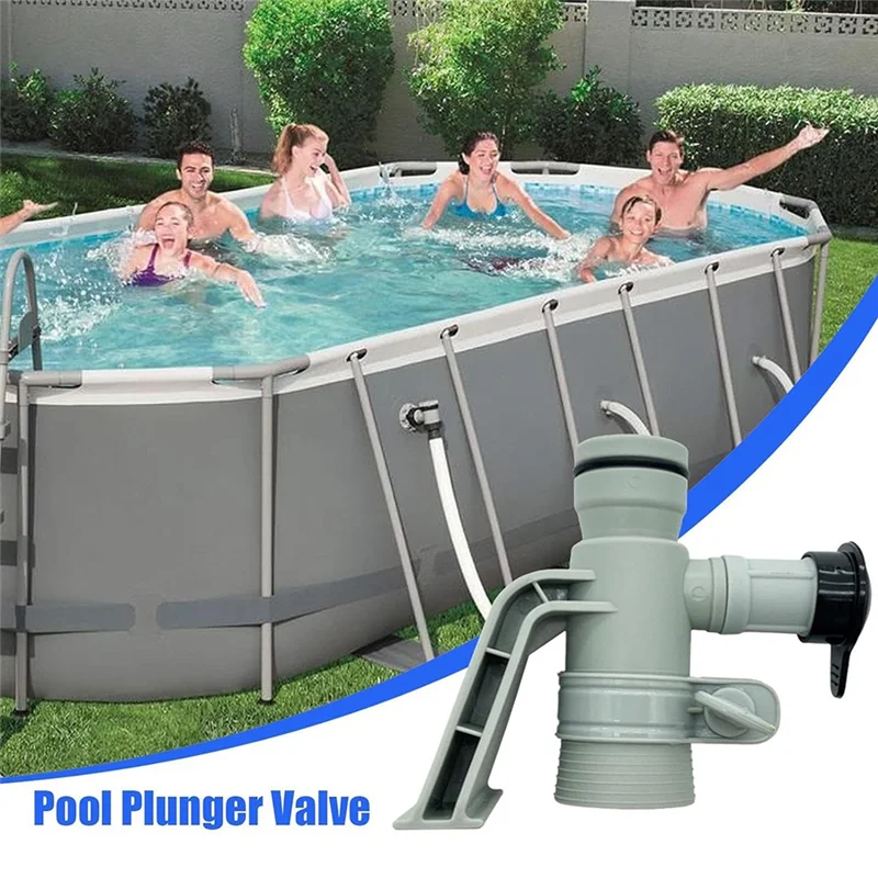 637R 12363 Pool Hose Adapter  Adjustable Plunger Valve  Pool Accessories Plunger Valve