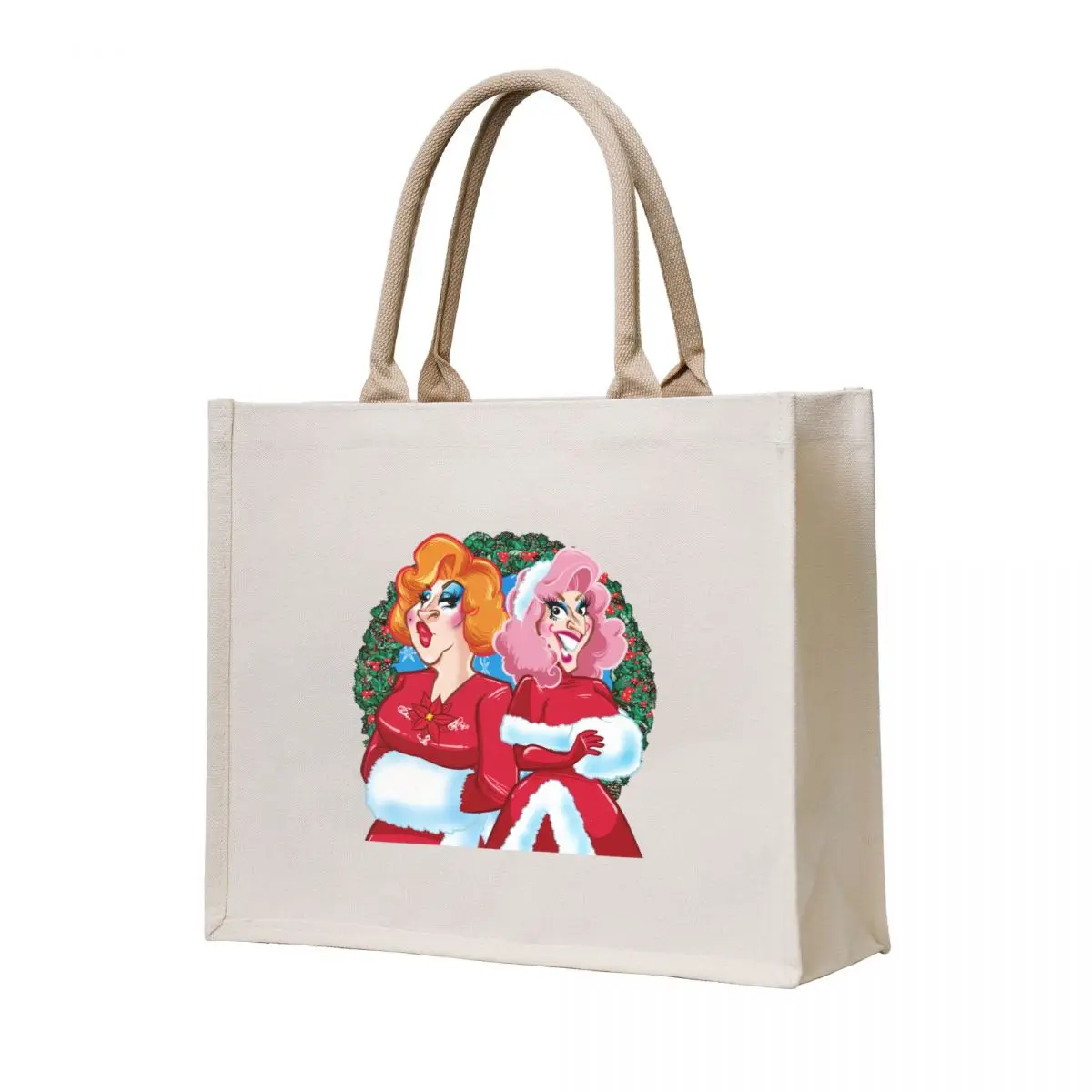 

Drag Queen Christmas Tote Bag sac pour femme shopping trolley bag handbag cute pouch bag