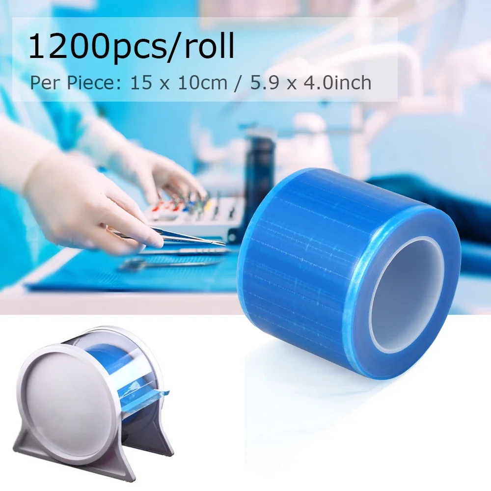 

1200Pcs/roll Dental Protective Film Disposable Barrier Protecting Film Plastic Oral Medical Material Isolation Membrane