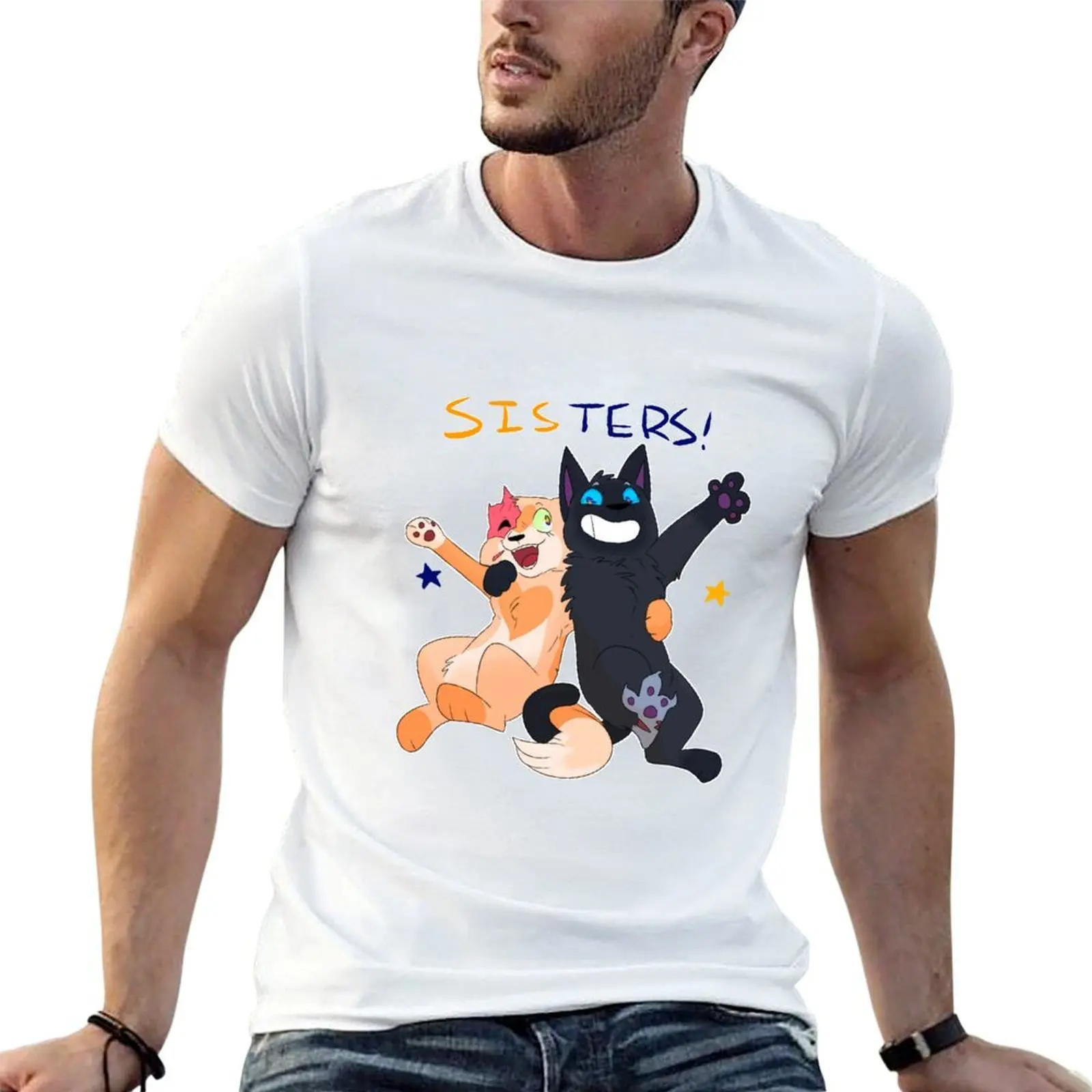 

Brightheart and Cinderpelt T-Shirt essential t shirt t shirts for man pack cotton man t shirts for men T-shirt