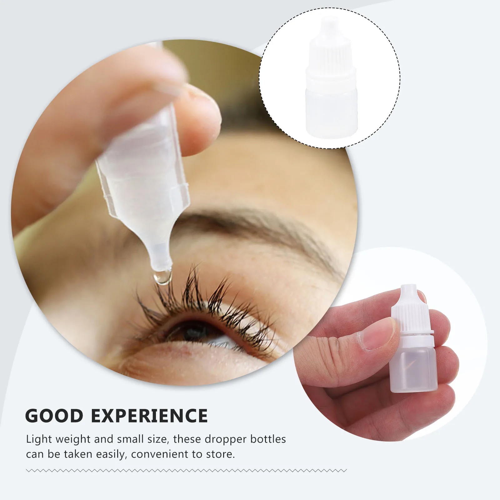 

12 Pcs Dropper Bottle Refillable for Liquid Squeeze Bottles Squeezable Container Tiny Liquids Empty Diffuser Baby