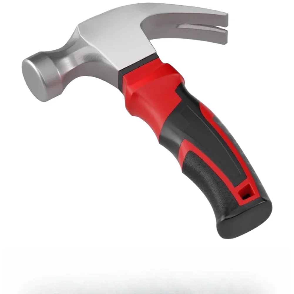 Hammer For Carpentry Work Claw Hammer Nail Puller for Red black Claw Hammer High Carbon Steel Head Ergonomic Handle