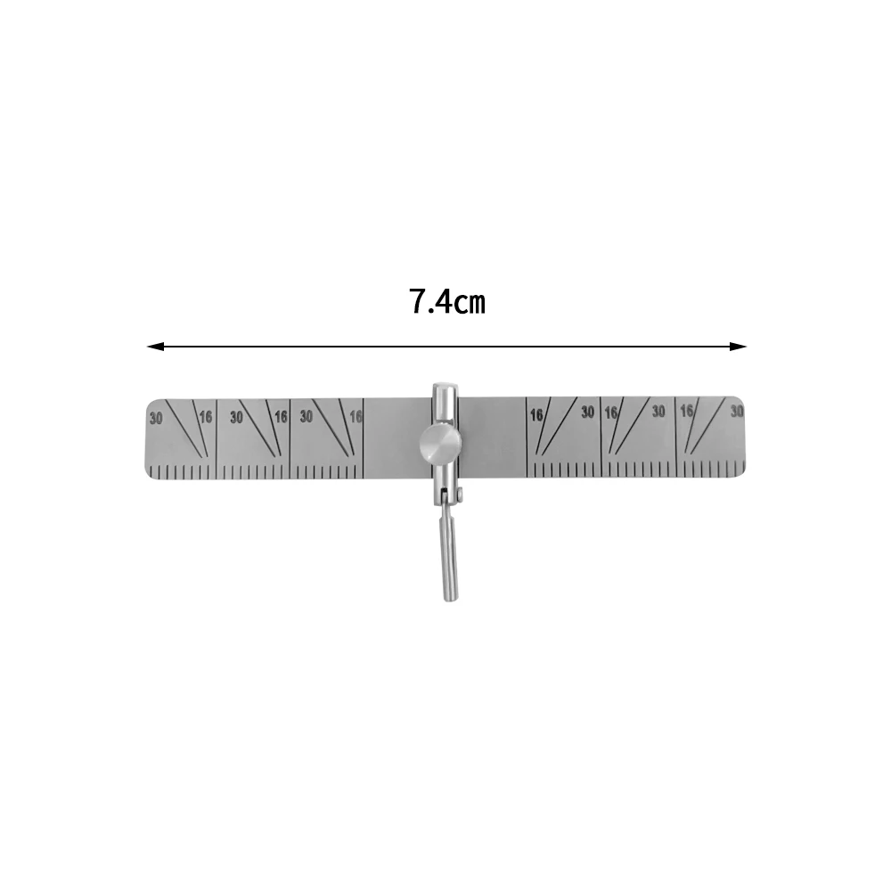 1Set Dental Implant Locating Guide Dentistry Surgical Plant Position Locator Dental Positioning Angle Ruler Guage Tool