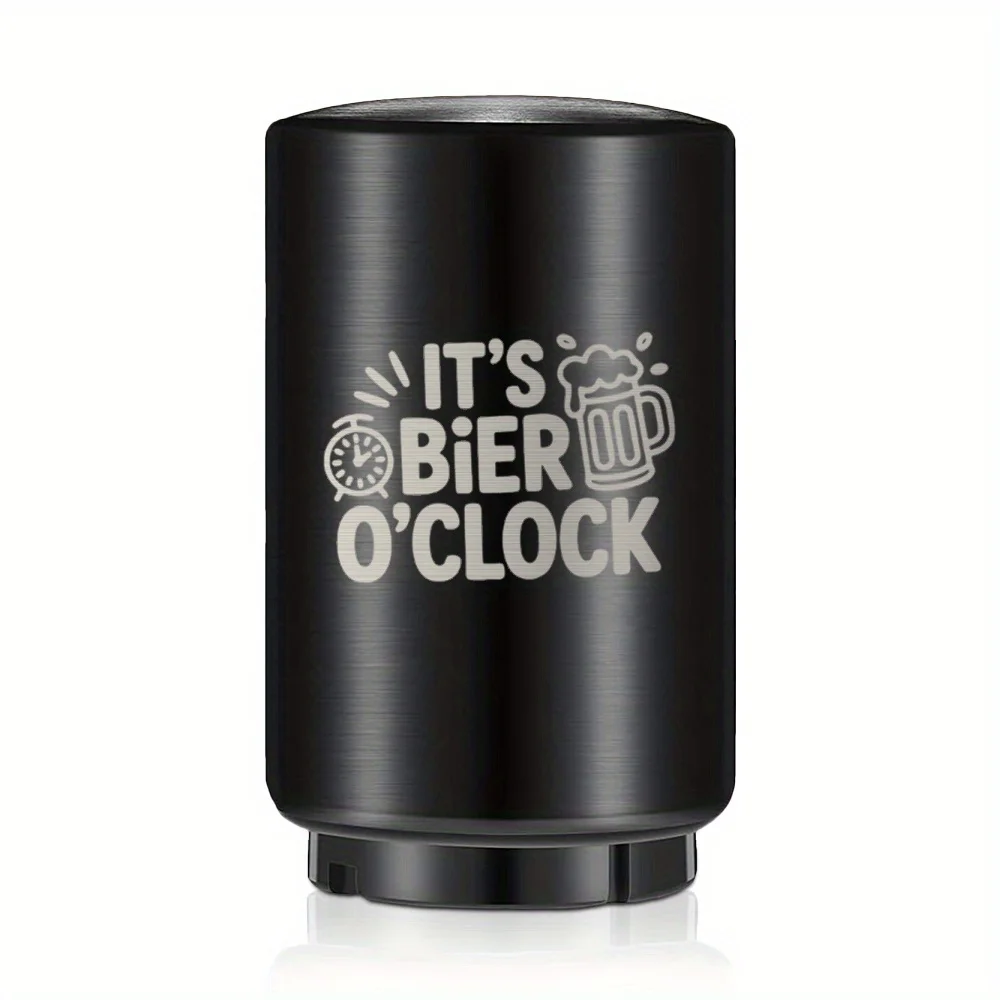 Automatischer Bierflaschenöffner, Magnet-Bieröffner, Edelstahl-Drucköffner für Wein, Bier, Limonade, Küchenzubehör
