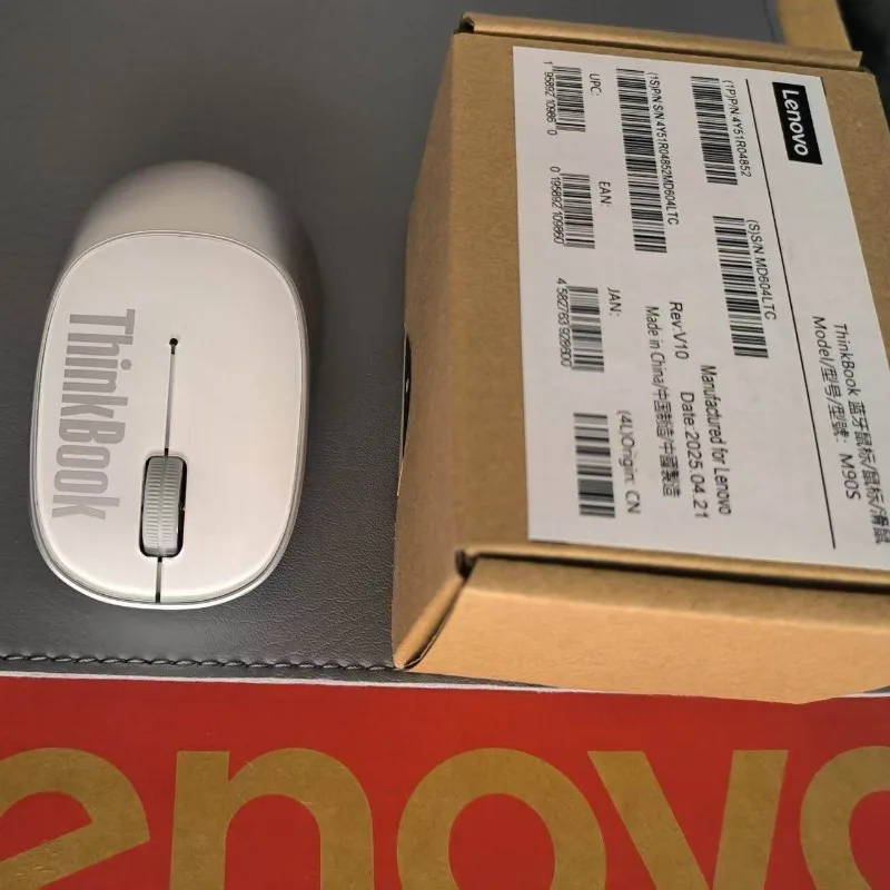 

Lenovo Laptop Mouse Thinkbook M90S Bluetooth Light Tone Office Mouse Universal Wireless Mouse Laptops Accessories