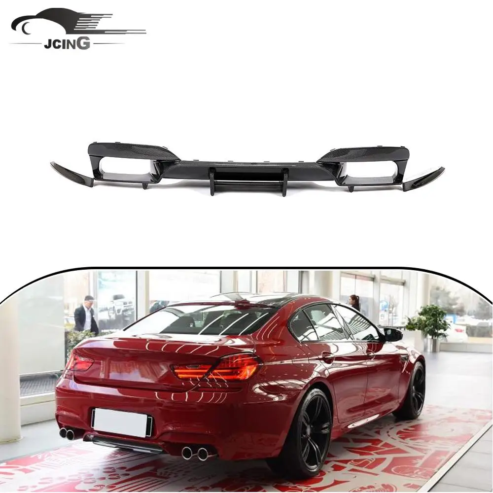 

Factory ODM Carbon Fiber F06 F12 F13 M6 Rear Lip Diffuser For BMW 6 Series Gran Coupe 2013 - 2019