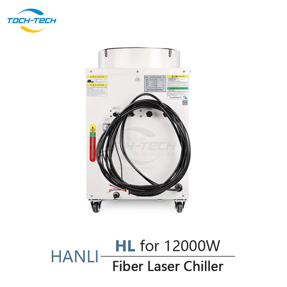 Water Chiller HANLI HL 12000W 15000W 20000W Industrial Water Cooler Fiber Laser Chiller For Cutting Machine