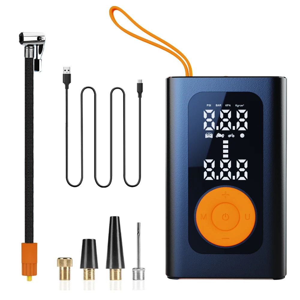 

SXLL Portable Electric 150 psi Tire Air Pump Digital Car Motorcycle Bicycle Air Compressor for Tires and Inflatables