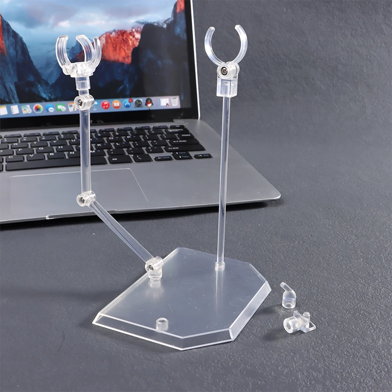 1Set Action Figure Base Suitable Display Holder Bracket Anime Doll Model Transparent Support Stand