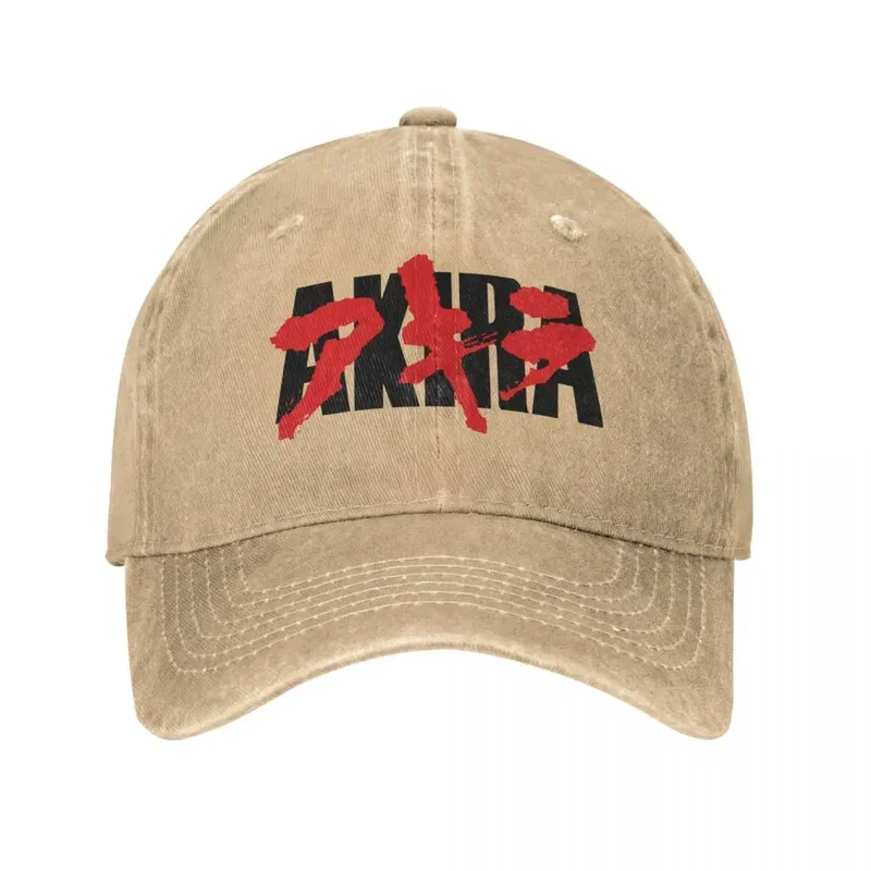 

Bloody Akira Unisex Baseball Cap Anime Distressed Washed Hats Cap Retro Outdoor Activities Unstructured Soft Headwear