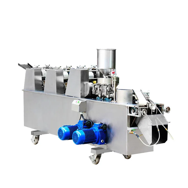 Máquina automática de esquina crujiente, máquina automática de bola de masa hervida de aceite, máquina de esquina crujiente de coco y maní