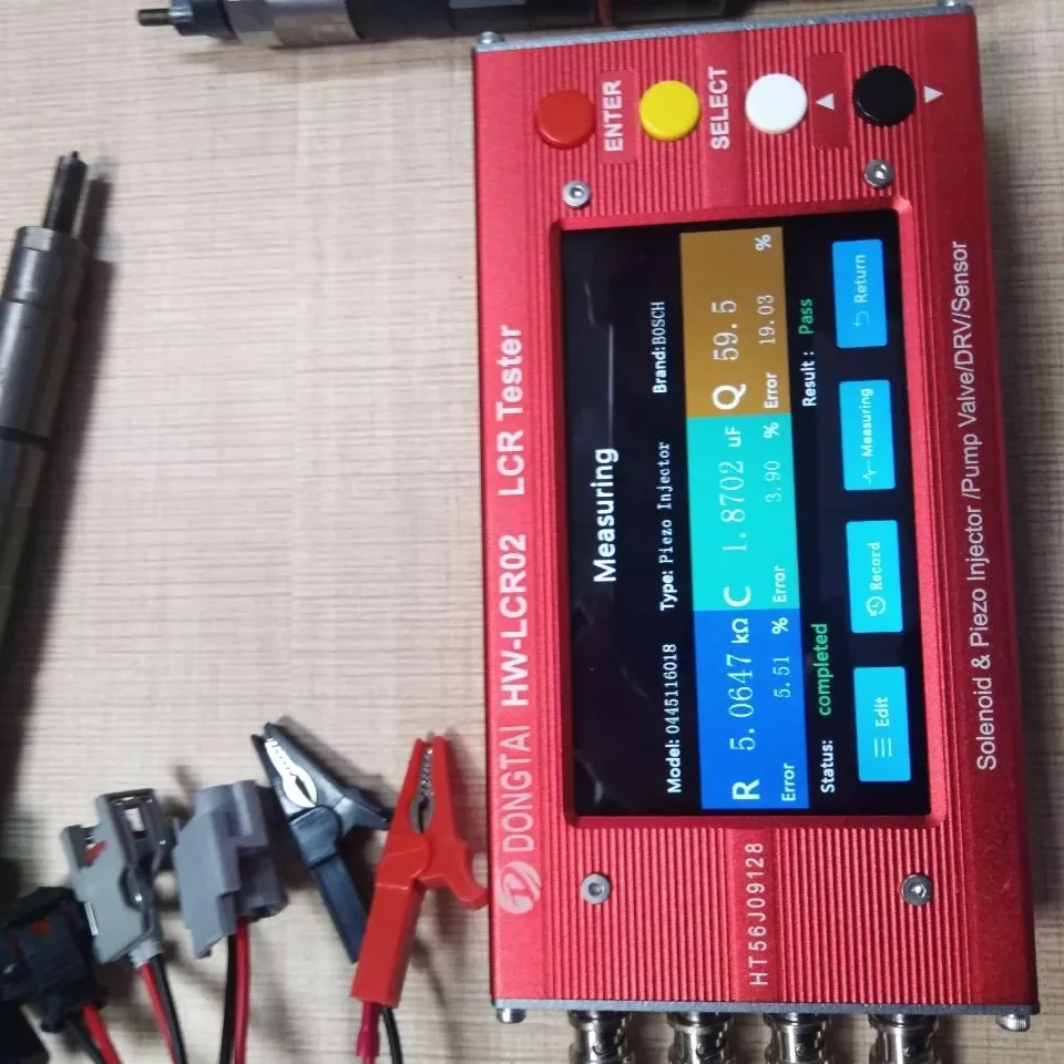 DONGTAI LCR02 Injector Solenoid Valve / DRV/ Sensor Tester Lcr Tester and Simulator Common Rail and Piezo Injector Tester view 4