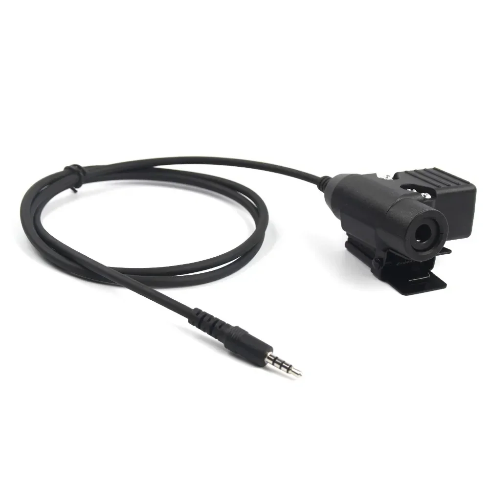 NATO Plug U94 PTT Headset Adapter Z113 Standaardversie 3,5 mm jack voor HTC mobiele telefoon