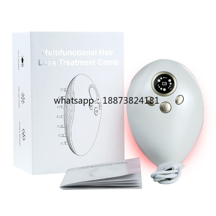 Scalp Massage Comb Handheld Electric Hair Growth Brush Portable Scalp Relaxing Electric Massager fast shipping