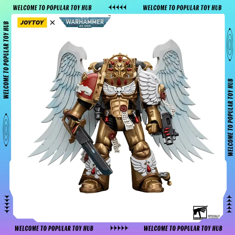 IN VOORRAAD Warhammer JOYTOY 1/18 Blood Angels Custom Action Figure Sanguinary Guard Collection Model Speelgoed Beeldje Kerstcadeaus