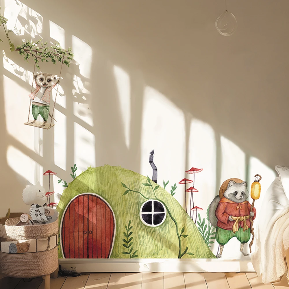 Boho Fabric Mushroom House  An - đánh giá và giá Baby Nursery Fabric