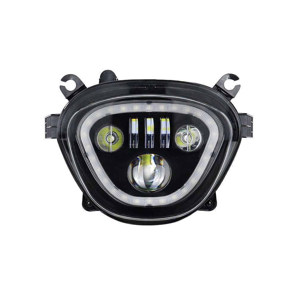 

Wukma M109R LED Headlight High/Low Beam With Halo DRL for Boulevard M109R 2006-2019 Motorcycle Lighting System