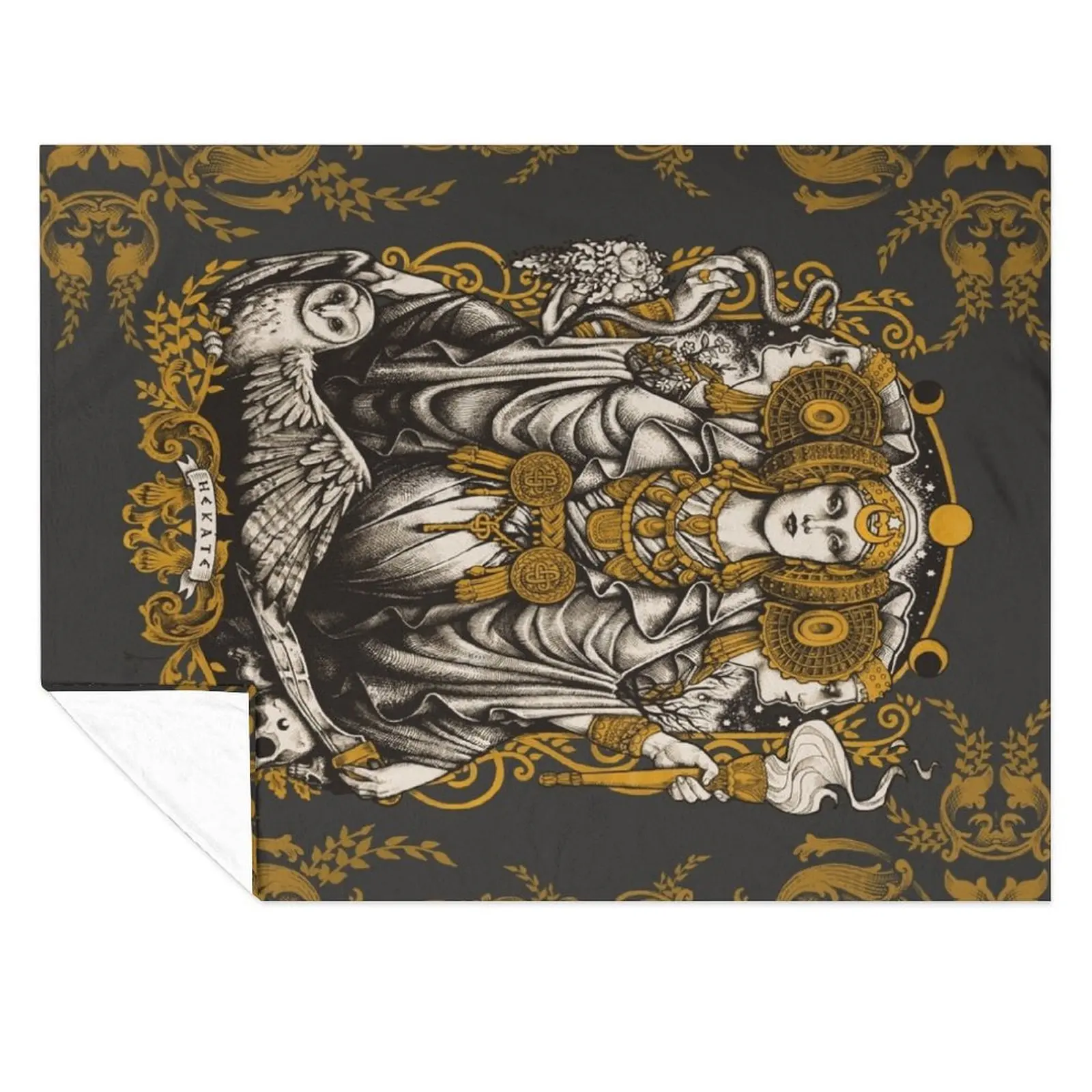 

IBERIAN HECATE Throw Blanket Softest Thermal anime Kid'S Blankets