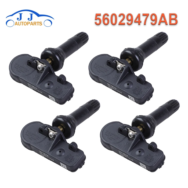 

4pcs New 56029479AB Tire Pressure Sensor For Dodge Jeep Wrangler Grand Cherokee Compass Patriot Avenger ASPEN