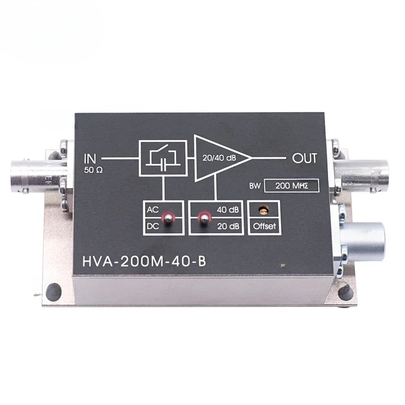 HVA-200M-40-B weak signal voltage amplifier/HVA series bandwidth voltage amplifier