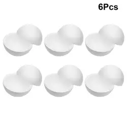 Christmas Balls Craft Polystyrene Diy Round Shapes Shape Small Smooth Hollow Crafts Wedding Big