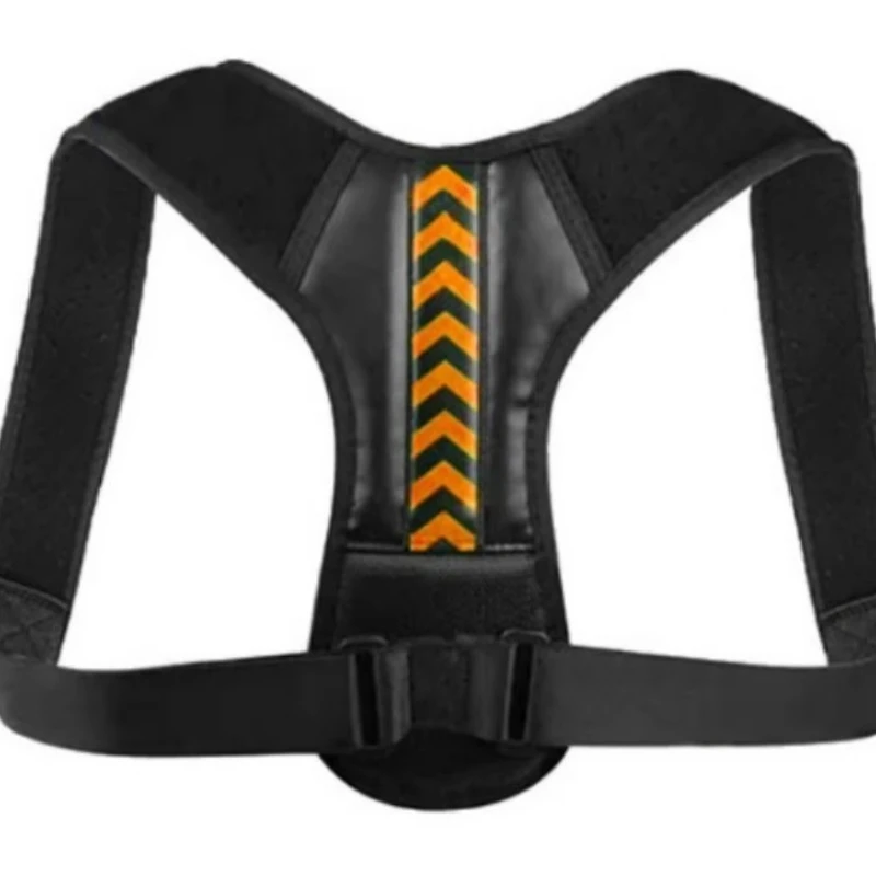 حزام مصحح الوضعية للعمود الفقري الترقوة للرجال والنساء، دعم أنيق للمنزل والمكتب والرياضة، مكواة فرد الظهر قابلة للتعديل للرقبة #5