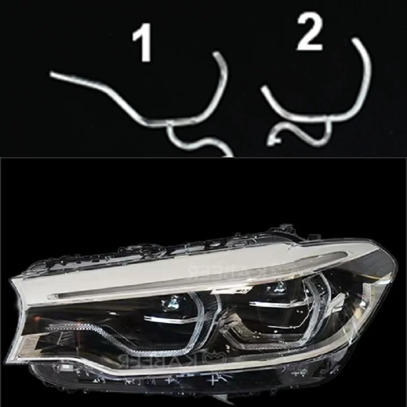 

Трубка ДХО для BMW 5 серии G30 G38 с высоким спецификацией, новинка 2021-2023, направляющая пластина дневного света, полоса дневного света