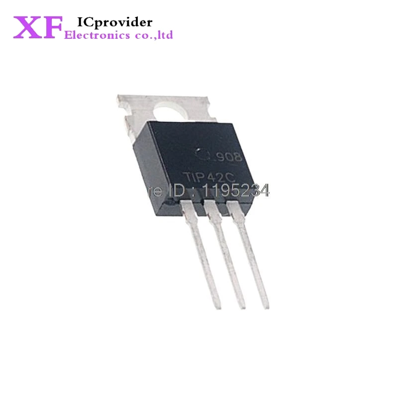 

100PCS TIP42 TIP42C TRANS PNP 100V 6A IC