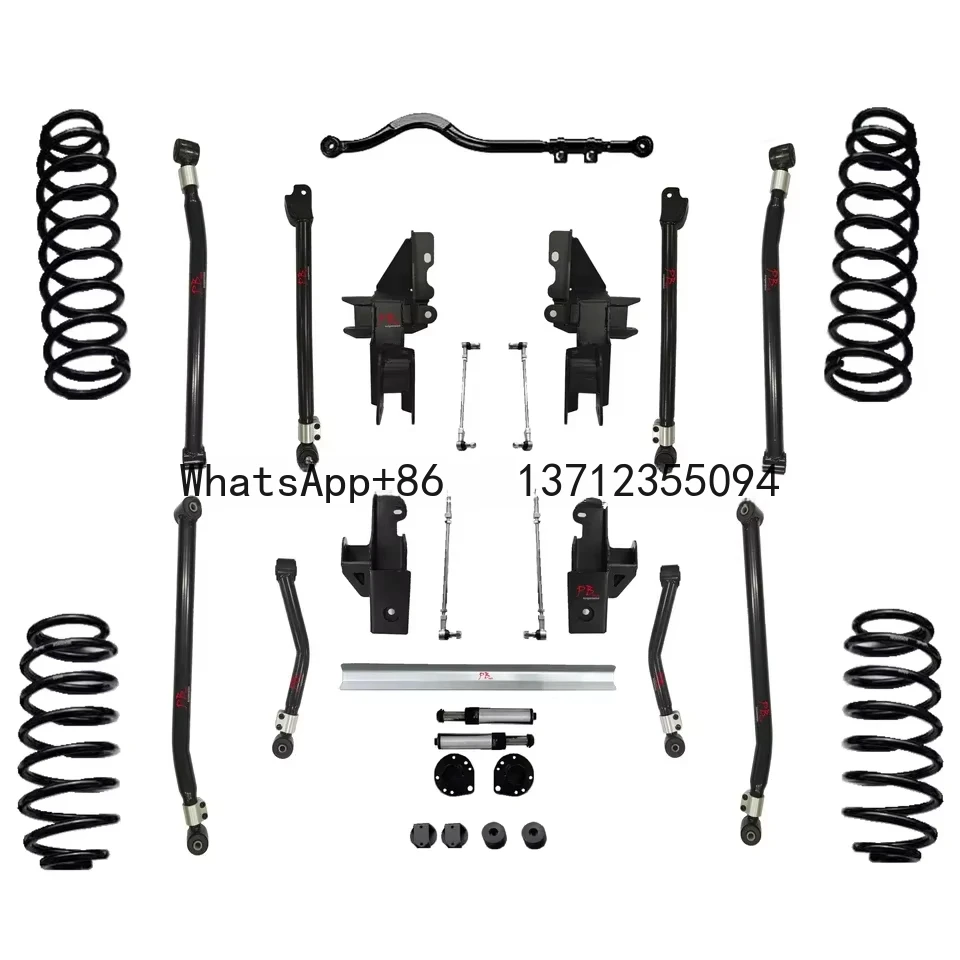 For  2018-UP Jeep Wrangler JL 3.5inch Suspension Lift Kit Offroad Coil Springs  Long  Control Arm