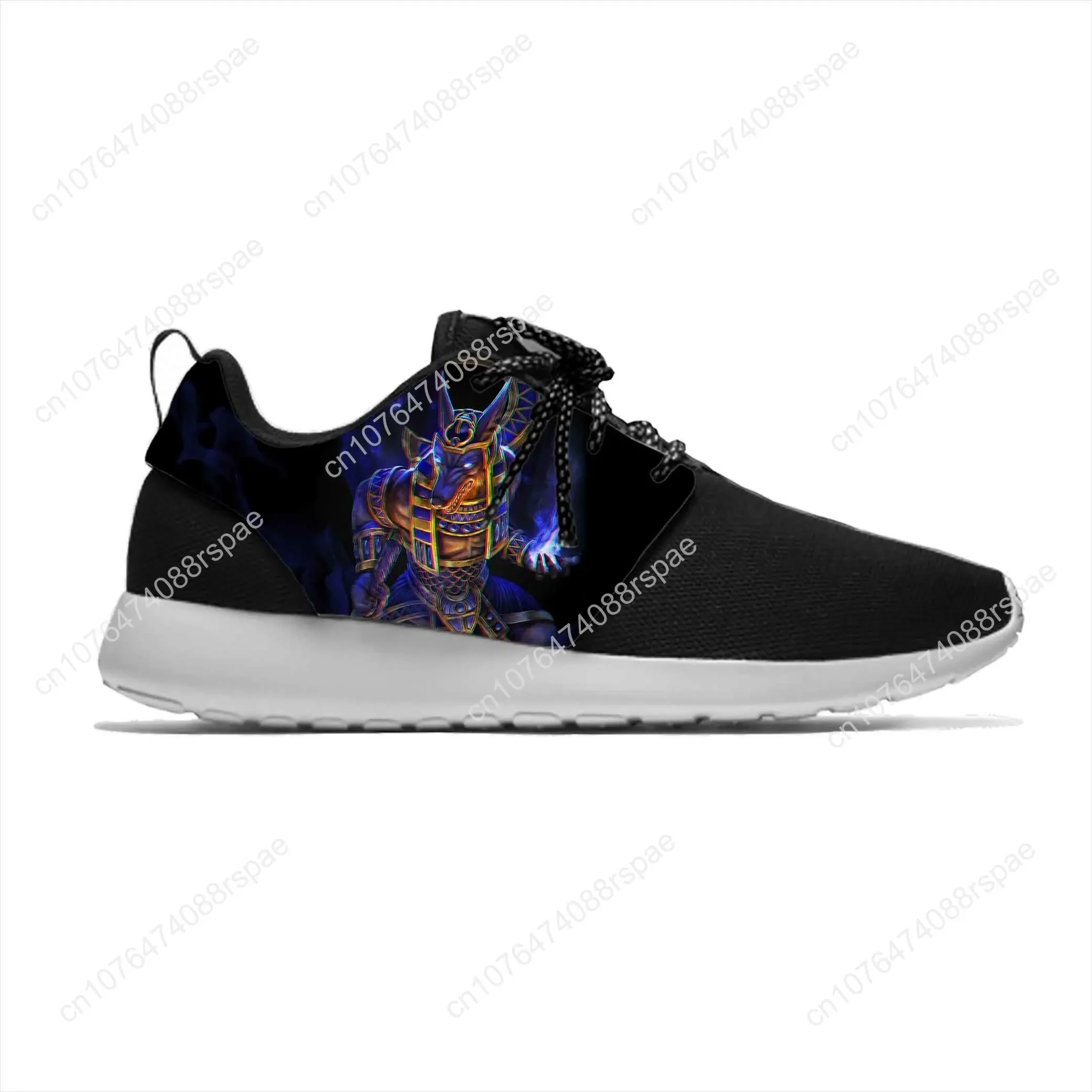 Summer Anubis Ancient Egypt Egyptian God Funny Fashion Sport Shoes Breathable Lightweight Men Women Sneakers Mesh Running Shoes