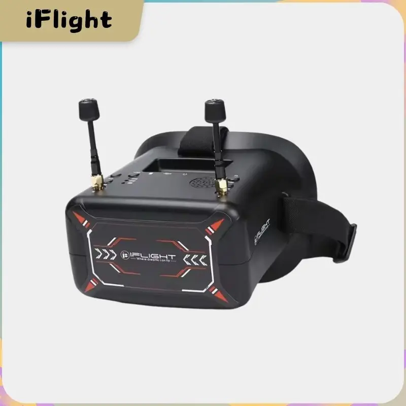 

iFlight 4.3inch FPV Goggles 40CH 5.8GHz with DVR Function Built-in 3.7V/2000mAh battery for FPV part