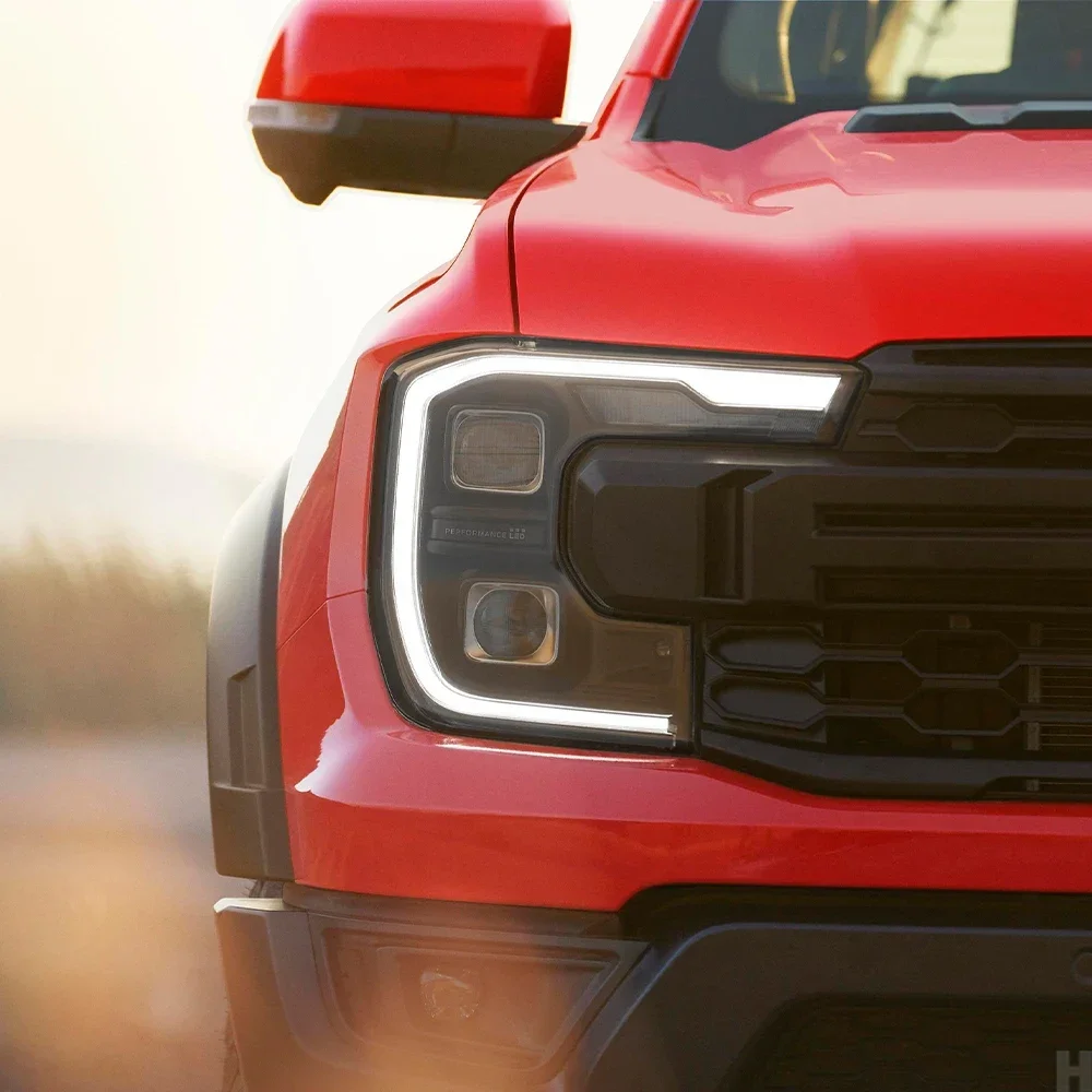 

Upgraded Car Front Lamps For Ford Ranger 2022-2024 LED Auto Headlights Assembly Streamer Turn Light 2 Projector Lens Accessories