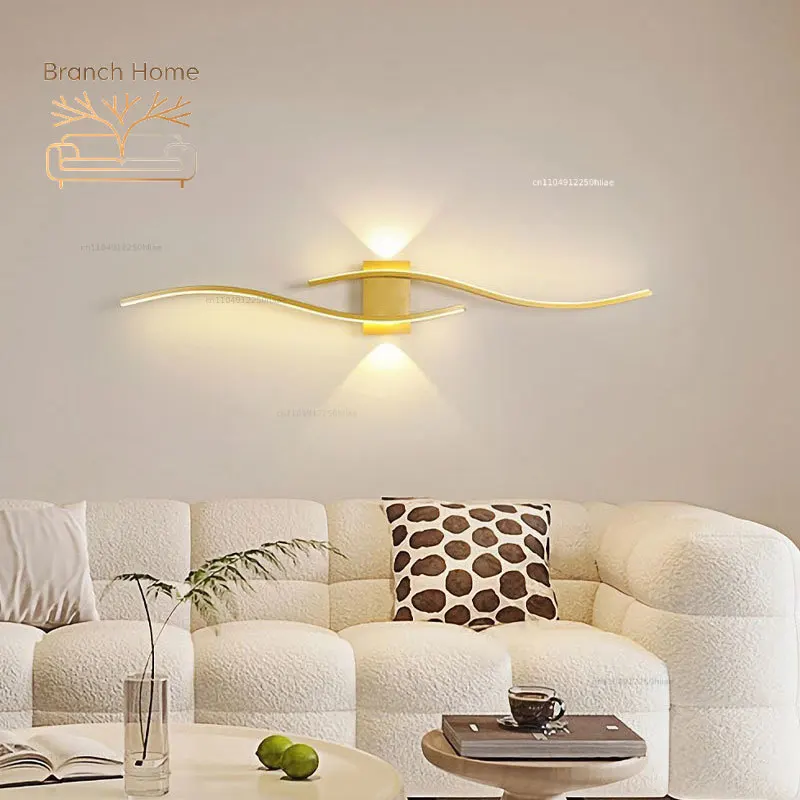 Interior LED Wall Lamps Decor for Bathroom Bedroom Nordic AC85-265V LED Wall Lights Wall Sconce Lighting for Foyer Corridor Home
