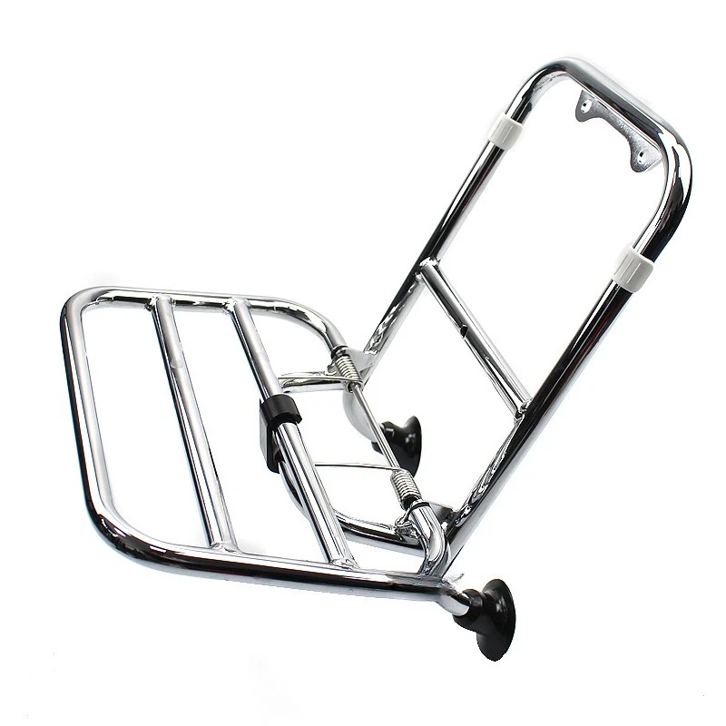 

Suitable for VESPA Vespa GTS300 motorcycle front shelf, front bag rack, refitted folding