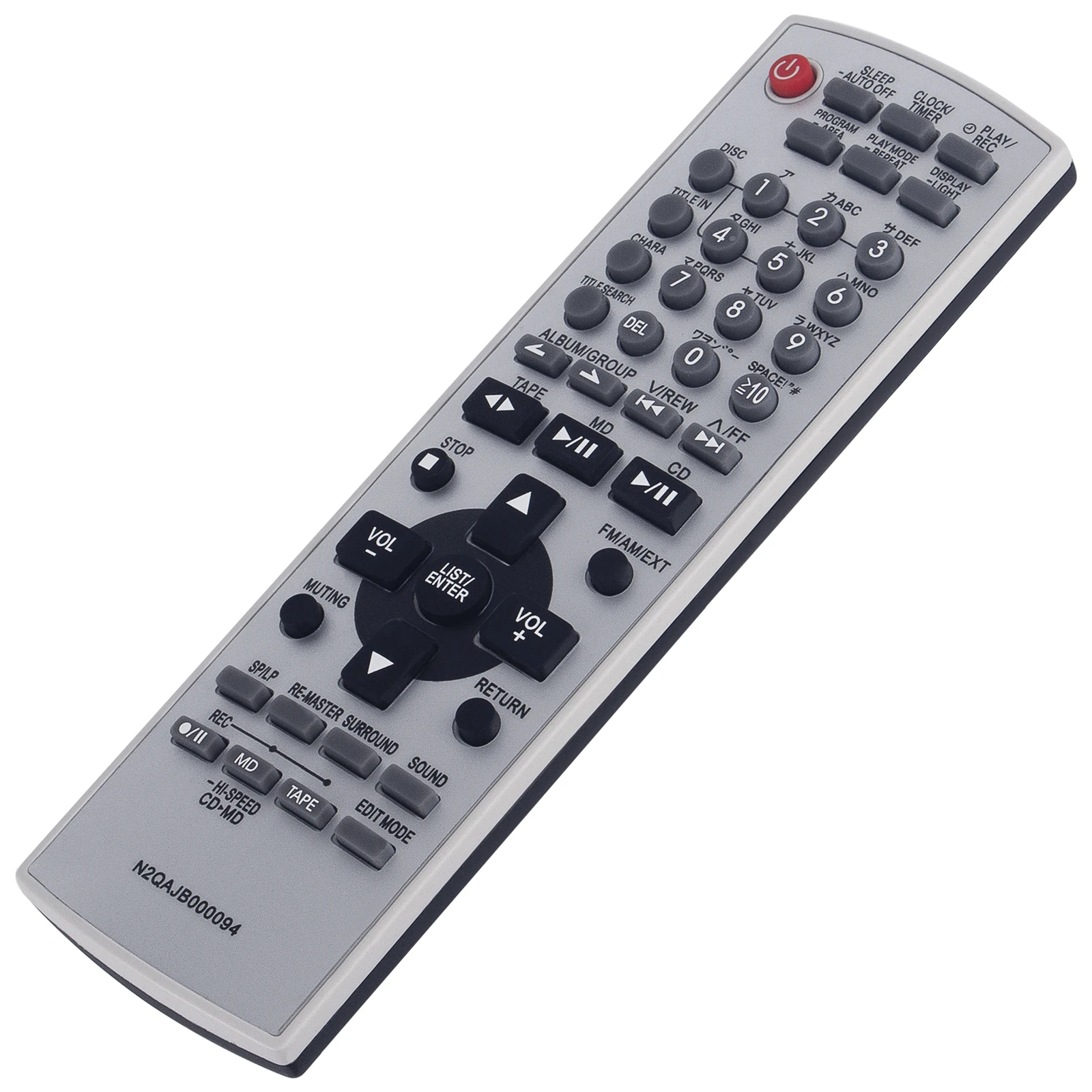 New N2QAJB000094 Replacement Infrared Remote Control Suit for Panasonic Audio System SC-PM700MD SA-PM700MD