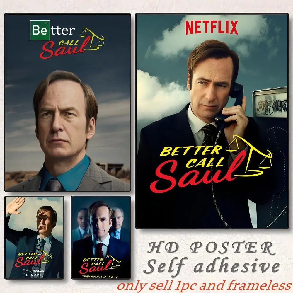 TV Drama Better Call Saul-S Poster Art painting with prints Home bedroom bar Outdoor places living room decoration gift