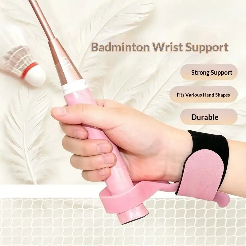 Badminton Wrist Posture Correction Trainer Adjustable One Size Fits All for Home Outdoor Badminton Practice Training