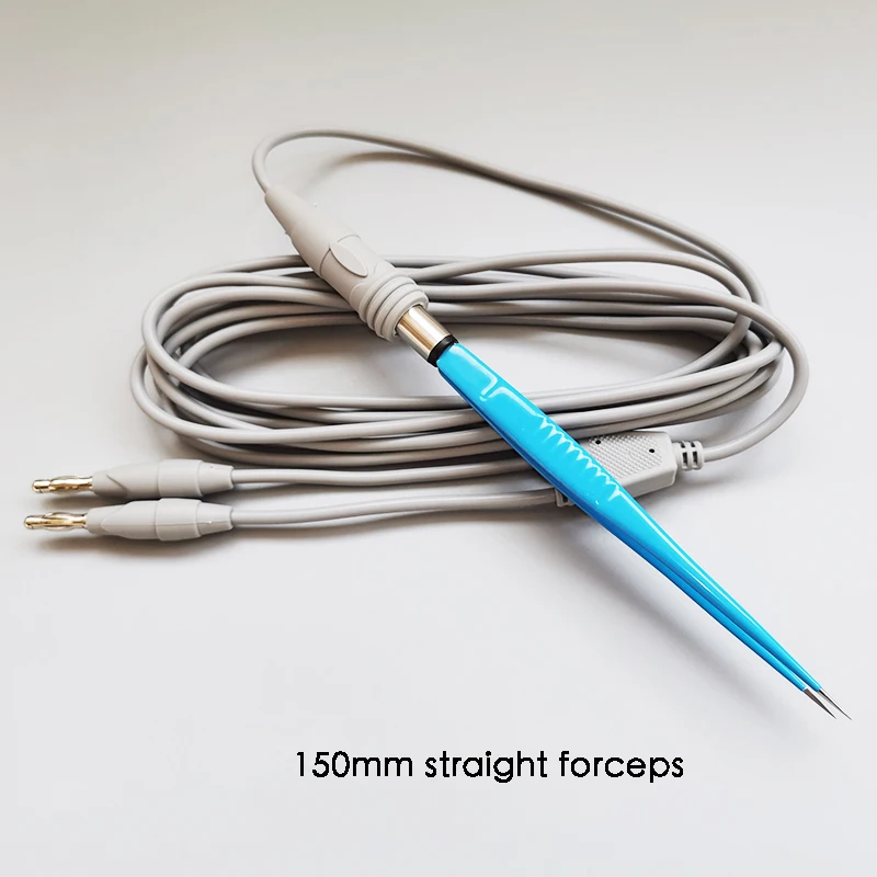 Bipolar Coagulation Forceps High Frequency Electroknife Spring Accessories Tweezers Line