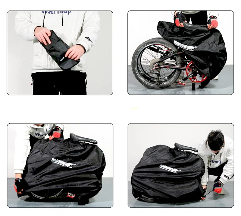 Advanced Multi-function Large-capacity Folding Bicycle Ultra-light Storage Bag Portable Car Bag Dust-proof Sunscreen Car Cover