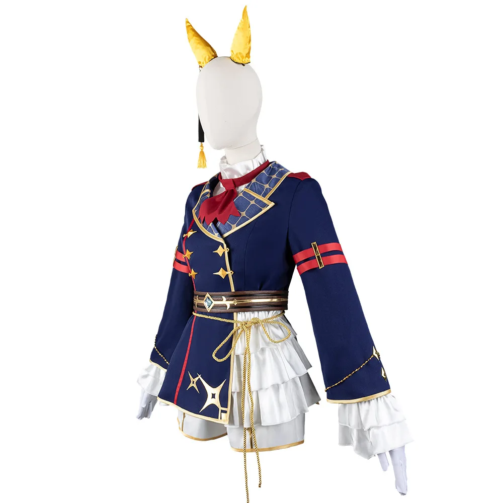 Game Umamusume: Pretty Derby Calstone Light O Cosplay Costume Japanese JK Uniform Skirt Woman Sexy Halloween Carnival Party Suit