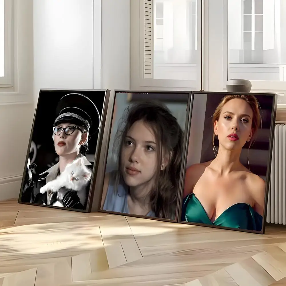 Movie Actress S-Scarlett Johansson Poster Distinct Home Decor Concepts Chic Indoor Art Pieces