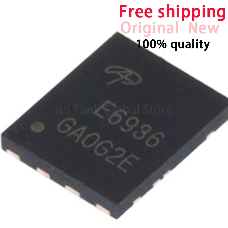 (5-10piece)100% New E6936 AOE6936 QFN-8 Chipset