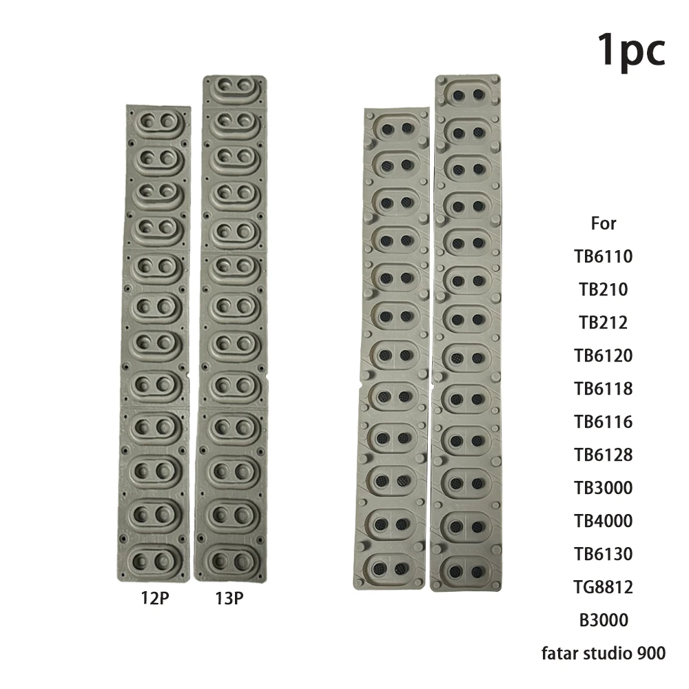 

Conductive Rubber Contacts Strips For Ringway TB 6110 210 212 6120 6118 6116 6128 3000 4000 6130 TG8812 B3000 Fatar Studio 900