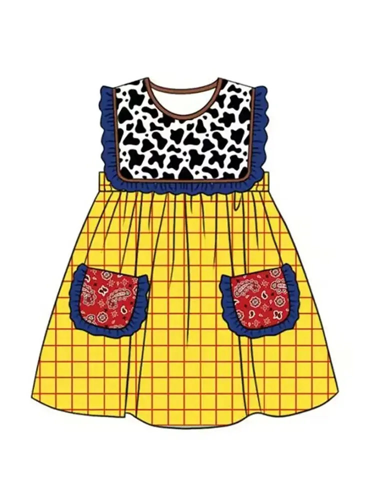 Boutique Cow Outfits Summer Cute Toys Baby Girls Boys Clothing Shorts Set Matching Baby Romper Kids Clothes Styles view 6