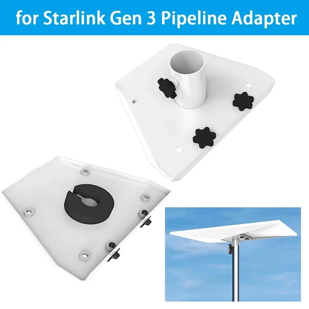 Starlink Gen 3 Adapter Connector Starlink Satellite Internet Kit Mounting Rod/Plate RoofSecure Installation Accessories Gen3/V3