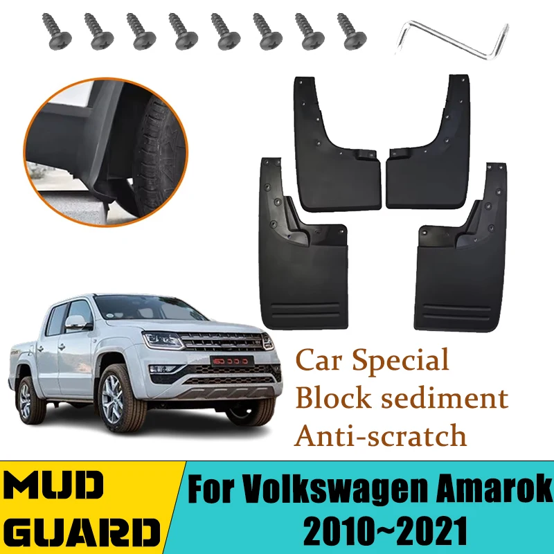 

Для Volkswagen VW Amarok 2011 2010~2021 Задние матовые черные щитки для автомобиля Брызговики Брызговики Аксессуары для защиты от грязи