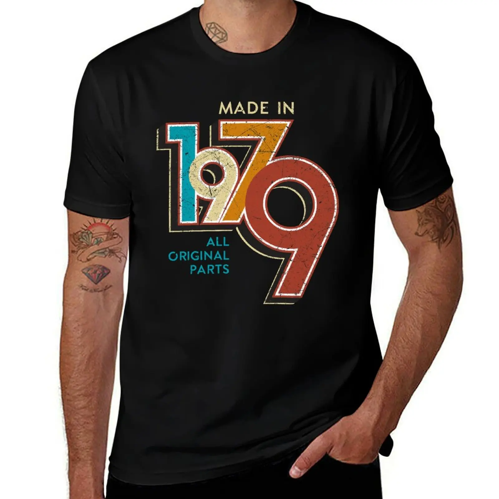 

shirts 42nd soft t shirts Made shirt man T-Shirt graphic man Vintage t man in designer for t Birthday cotton 1979 for —